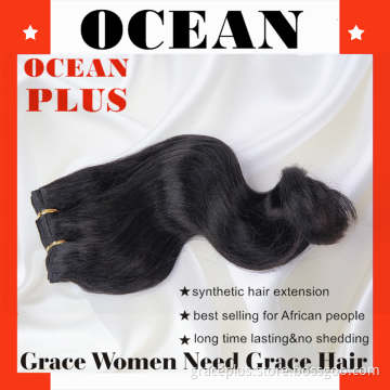 New Style best seller factory price wholesale synthetic hair extention with high quality